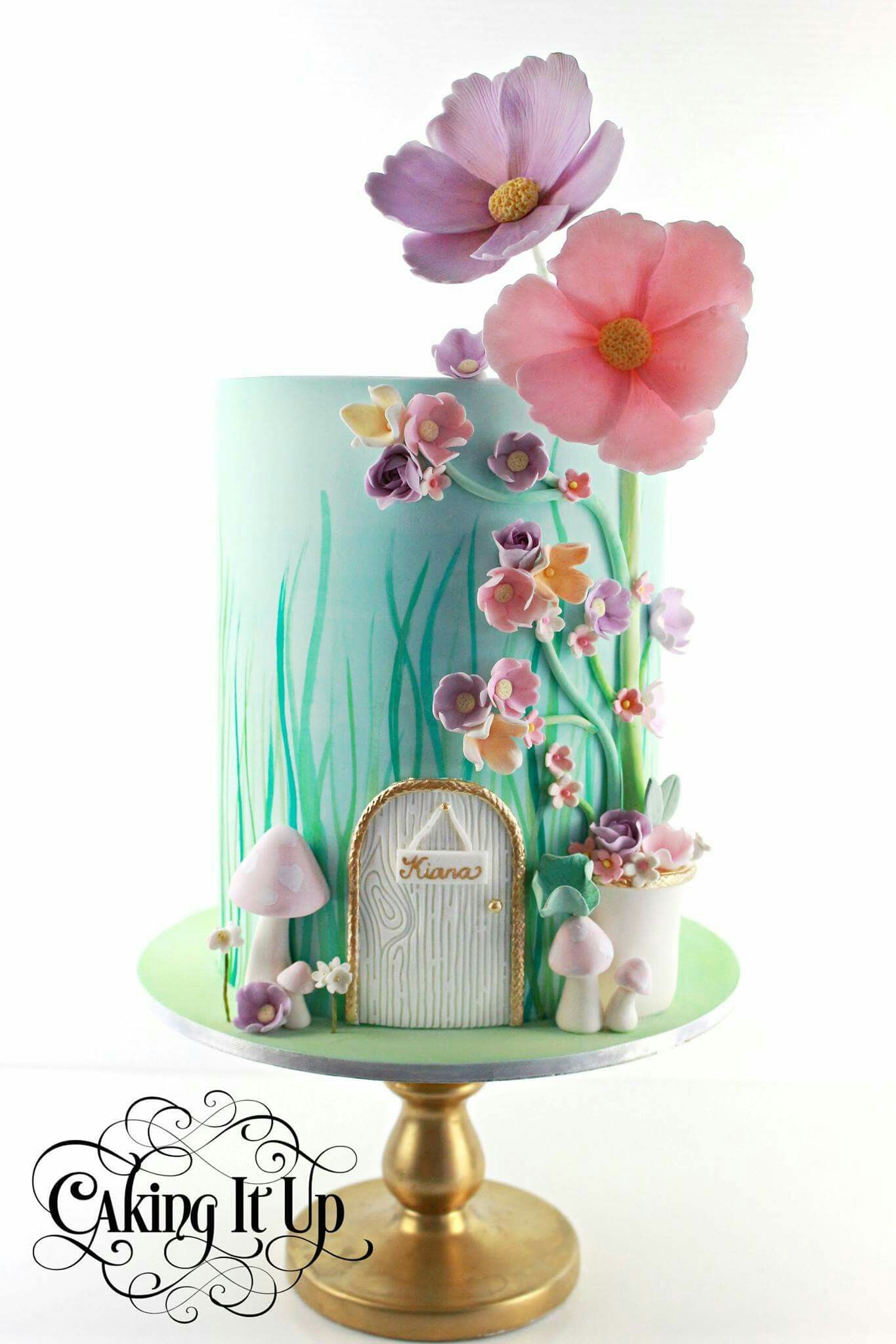 Garden cake