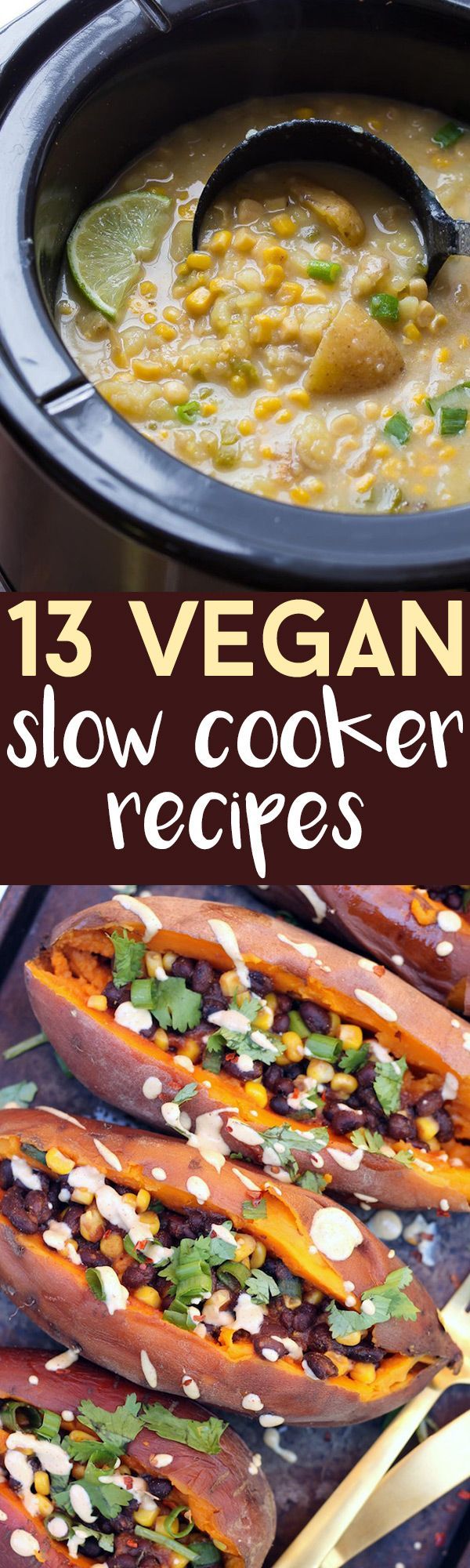 Get cozy this winter and bust out your Crockpot for these Vegan Slow Cooker recipes! Lots of hearty chills, soups & even oatmeal.