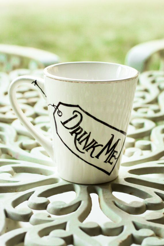 Hey, I found this really awesome Etsy listing at https://www.etsy.com/listing/213425283/alice-in-wonderland-drink-me-coffee-mug