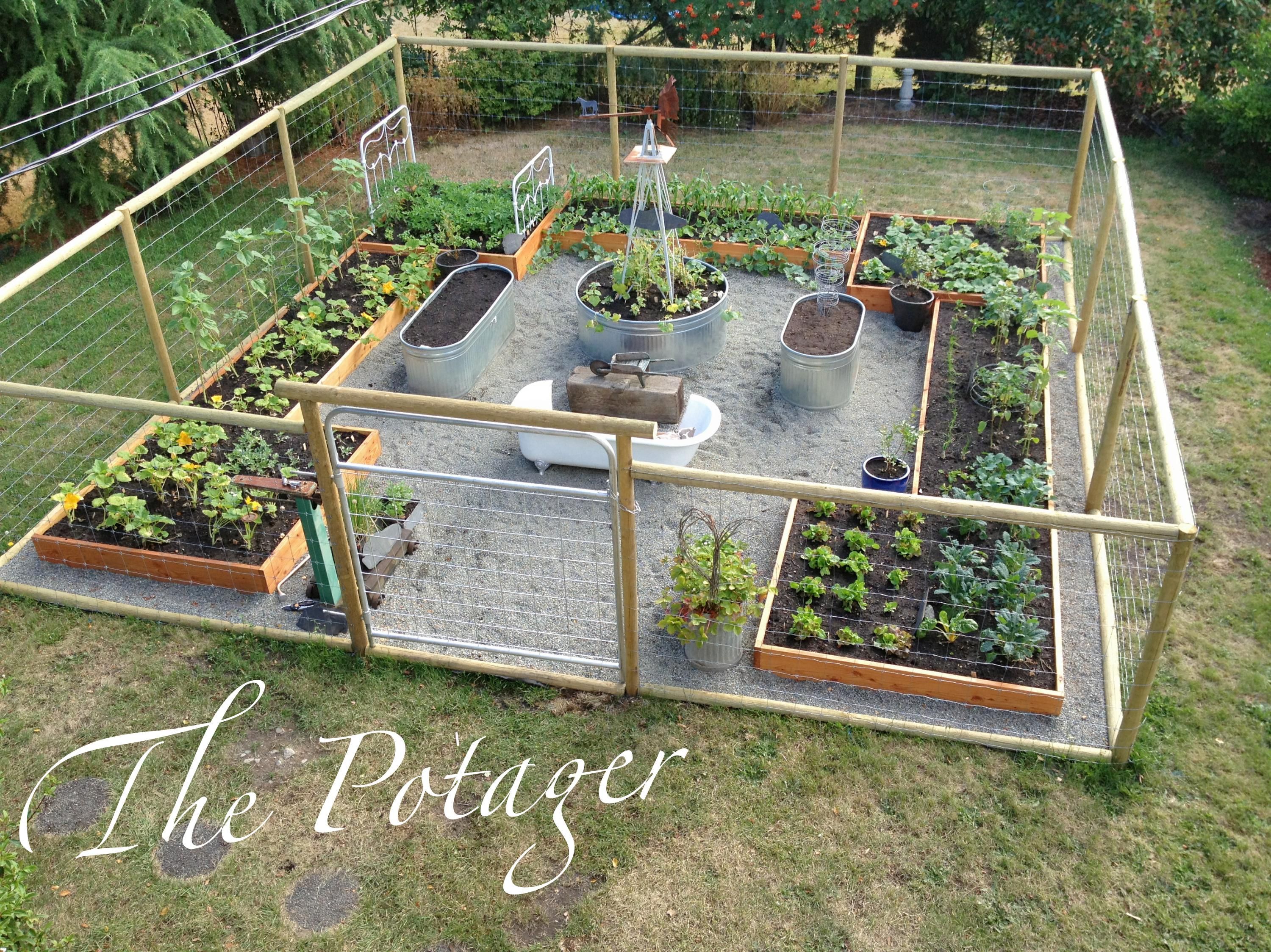 House and Bloom   –  From Grass To Garden presenting… “The Potager”