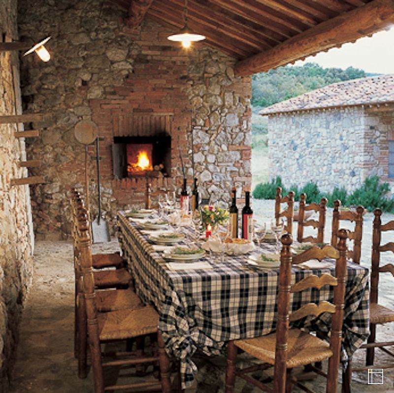 Italian Farmhouse Plans | The Cosmopolitan Tuscany Interior Design Style