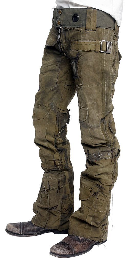 Junker pants - J Ransom - these are great for the Mad Max look, or Steam Punk, if you will.