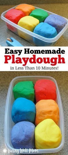Need an activity for kids that will keep them busy for hours? This easy homemade playdough recipe has been tested by thousands of