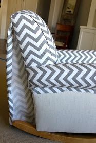 Quick amp; Easy Upholstery … staple new fabric right over the old chair.  Why