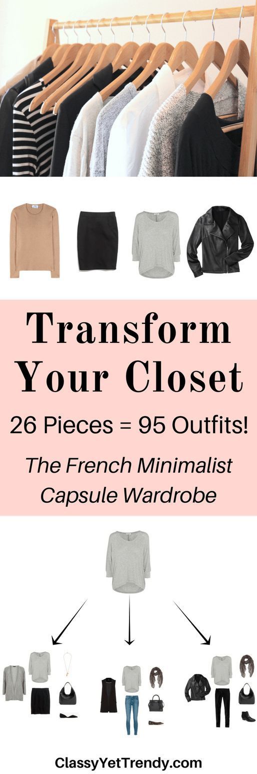 The French Minimalist Capsule Wardrobe E-Book: Fall 2016 Collection // Fashion Style Ideas & Tips