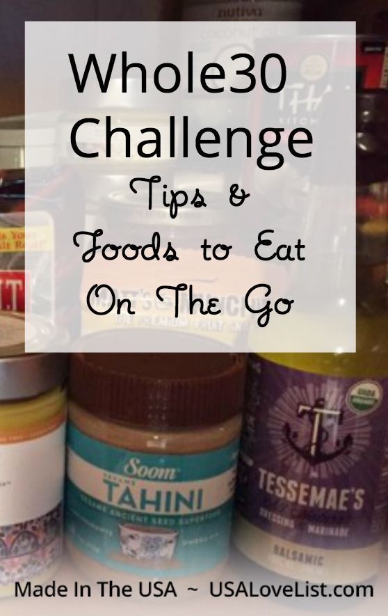 Whole 30 Challenge Tips | Whole 30 snacks | Organic snacks | Vegan snacks