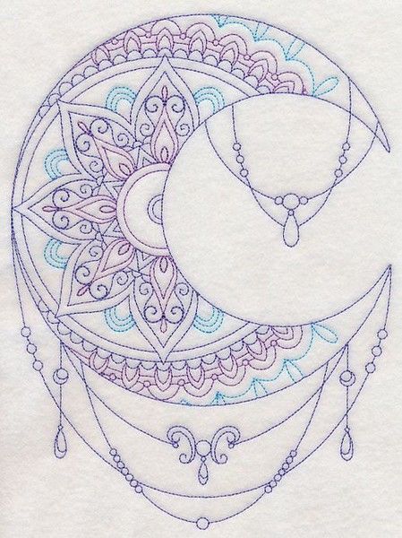 31 of the Prettiest Mandala Tattoos on Pinterest | Mehndi Moon