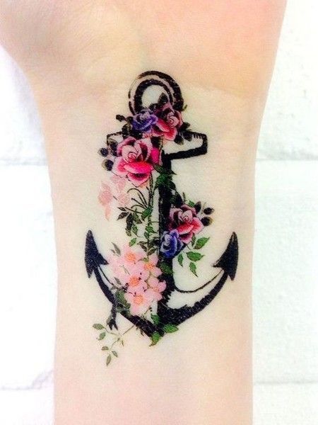 Anchor Ahead – Dainty Wrist Tattoos for Women – Photos