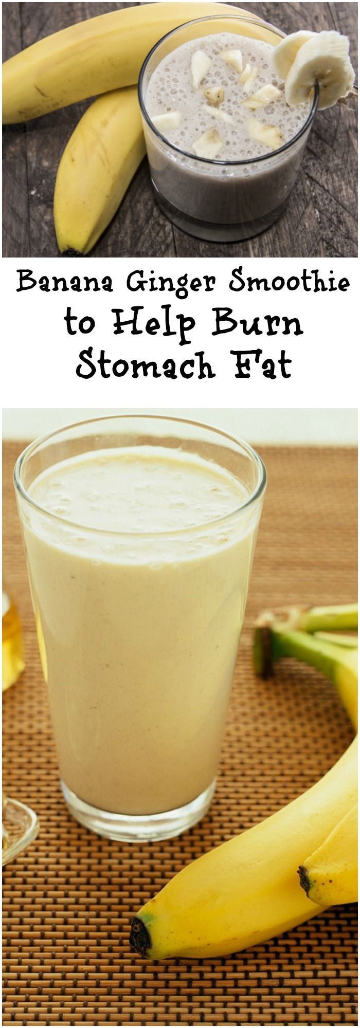 Banana and Ginger Smoothie for Weight Loss