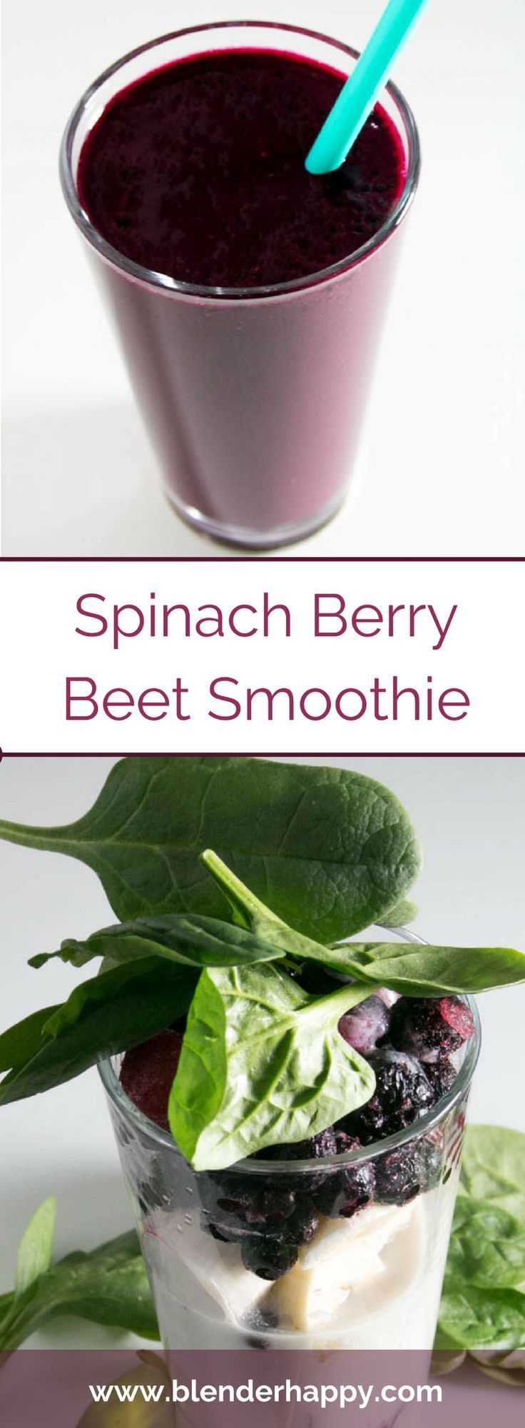 Beets are a great addition to your smoothie. Give this easy and tasty spinach berry beet smoothie a try.  via /blenderhappy/