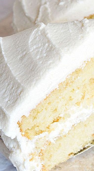 Buttermilk Vanilla Cake Recipe from Scratch #cake_recipes_fruit