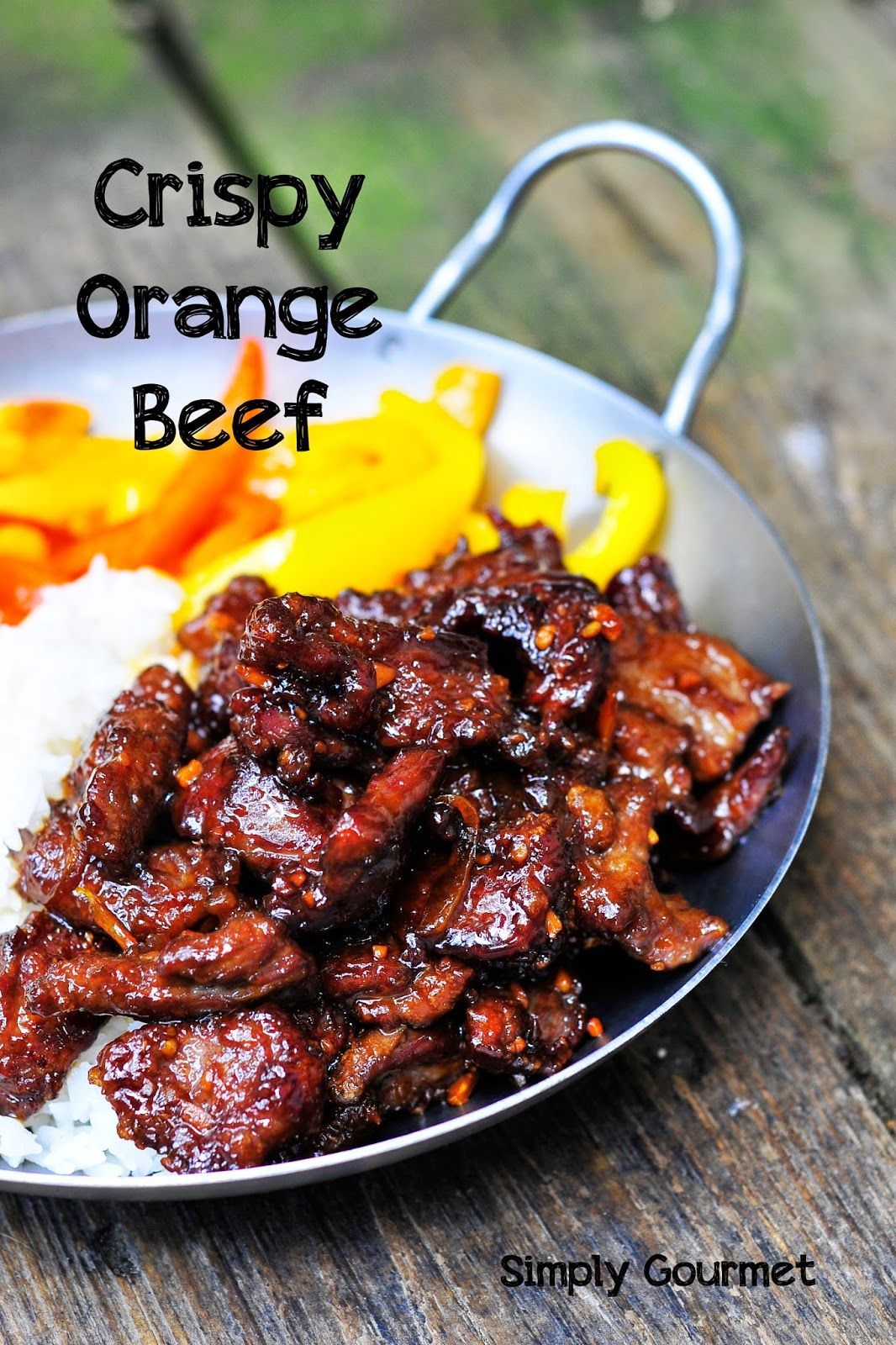 Crispy Orange Beef | Simply Gourmet #chinese_beef_recipes