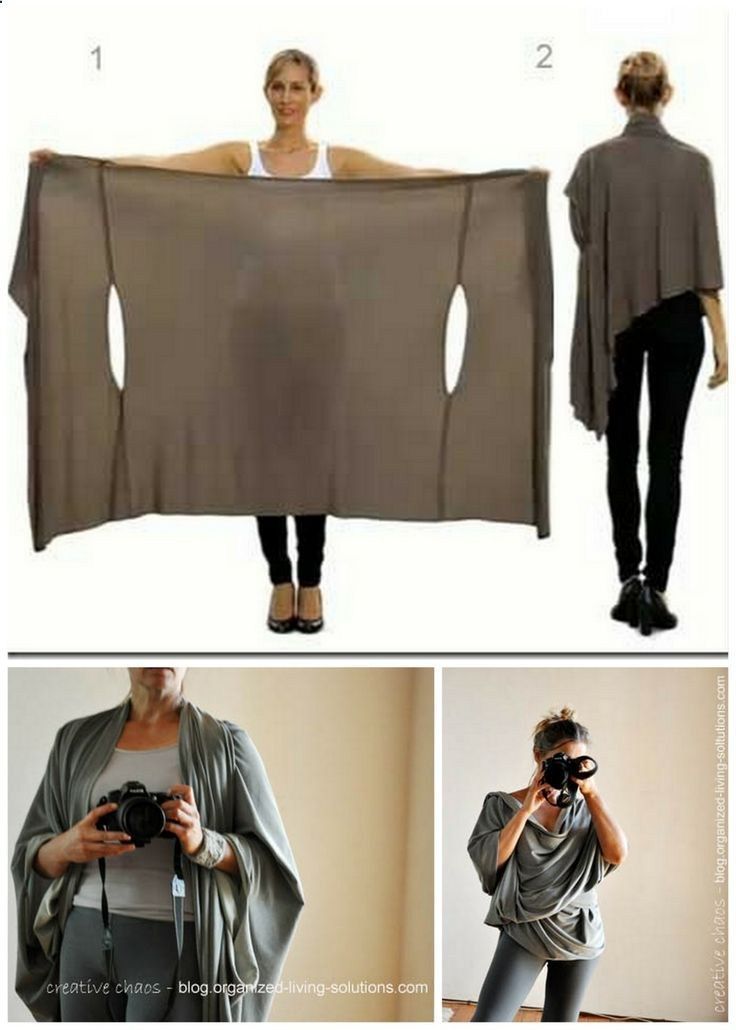 DIY Bina Brianca Wrap. It can be worn as a scarf, cardigan, poncho, blouse, shrug, stole, turtleneck, shoulder scarf, back wrap,