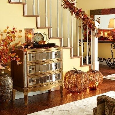 fall home decorating ideas | Fall Entryway Decorating Ideas | For the Home