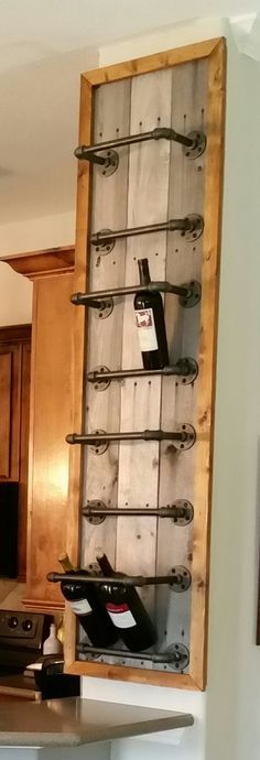 Get creative with your wine storage. Here are a few creative DIY solutions to store your favorite wines in a rather unique way.