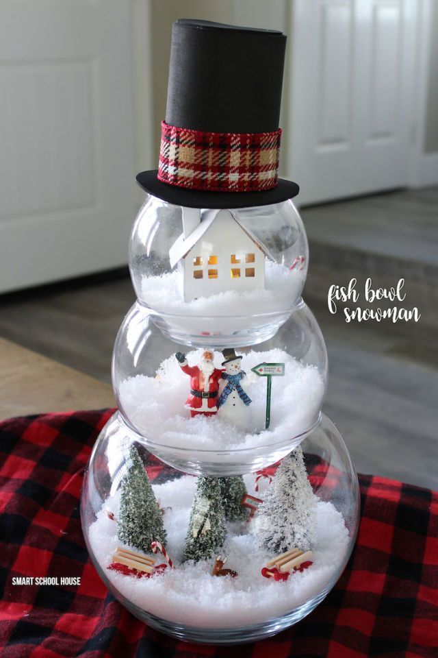 Heres How to Turn Dollar Store Fishbowls Into the Cutest Christmas Decoration