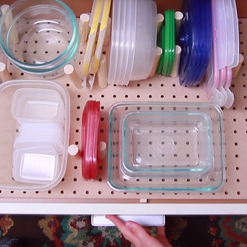 How To Organize Your Tupperware For Good