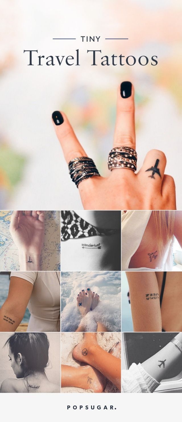 If you are a true travel-lover, these tiny travel tattoo ideas will help fuel your wanderlust and commemorate the experiences