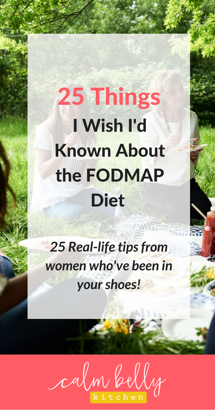 If youre new to the FODMAP Diet, this post is a must-read! I asked my community what they wish someone had told them when they