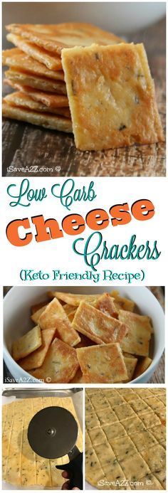 Low Carb Cheese Crackers – Keto Friendly Recipe