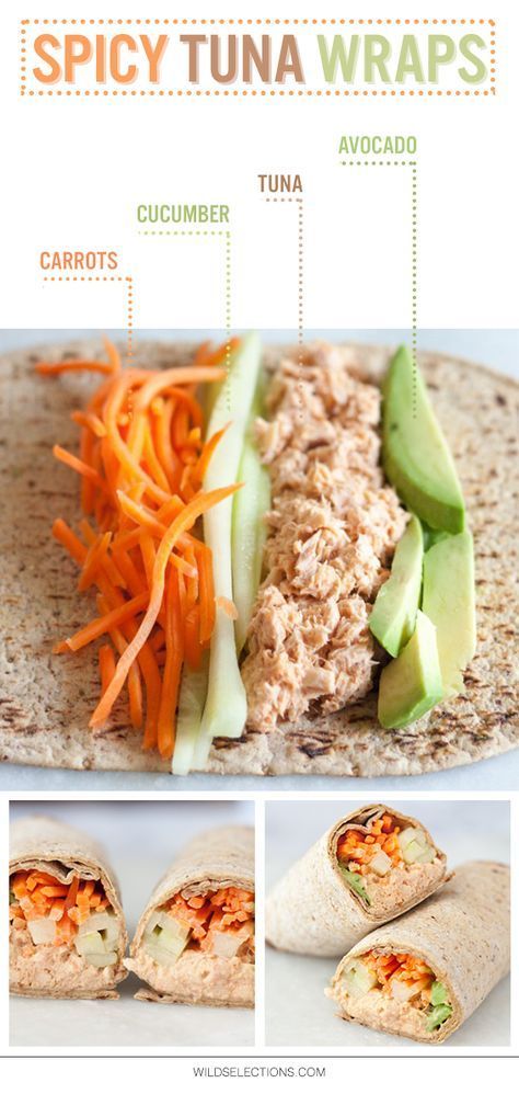 Make lunch interesting again with this Spicy Tuna Wrap recipe featuring Wild Selections® Solid White Albacore.