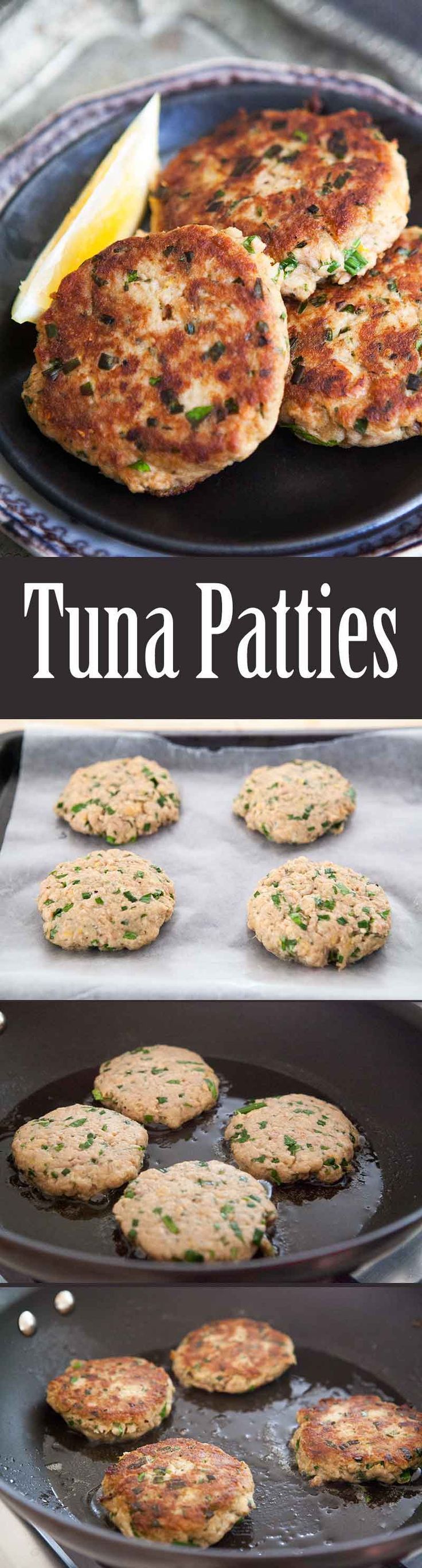 Quick EASY healthy Tuna Patties! Easy to make, and easy on the budget. Best thing you can make with canned tuna. Your kids will