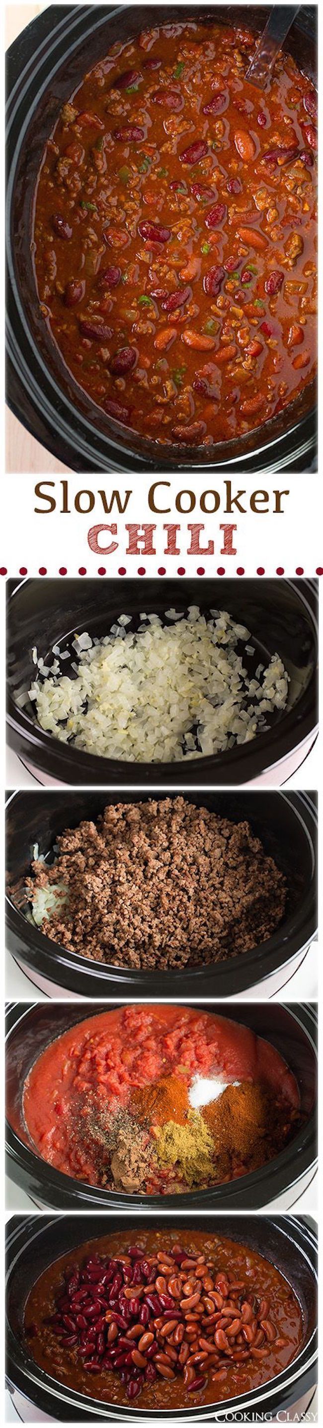 Slow Cooker Chili & other amazing crockpot recipes!