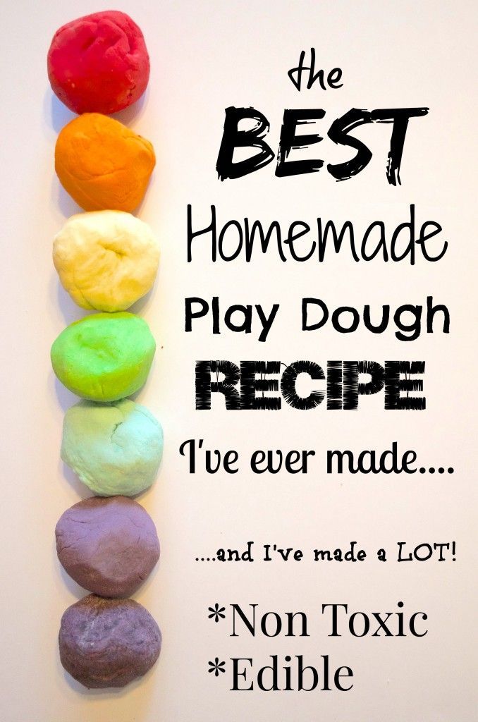 Soft, smooth & delicious smelling DIY Homemade Play Dough Recipe – non toxic and edible – toddler friendly. Perfect sensory play