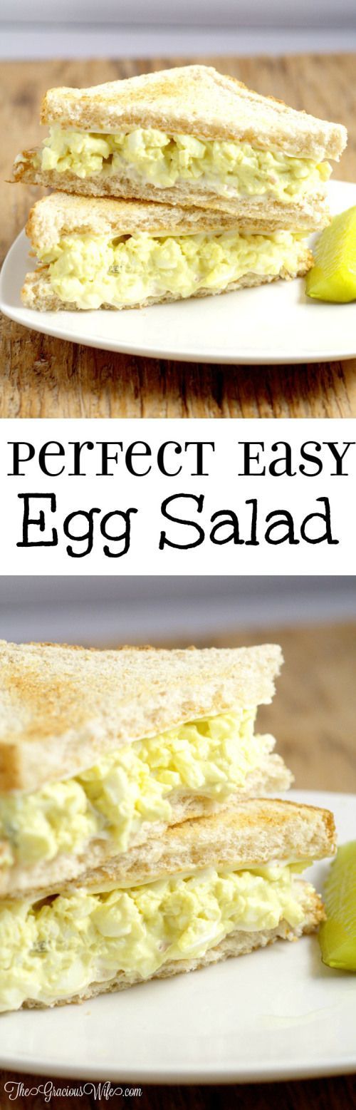This easy Classic Egg Salad Recipe is a creamy, cool delight thats great for sandwiches for an easy lunch or dinner. So creamy and