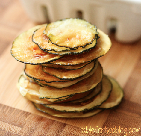 Zucchini Chips This Is Easy and  Perfect For Me.