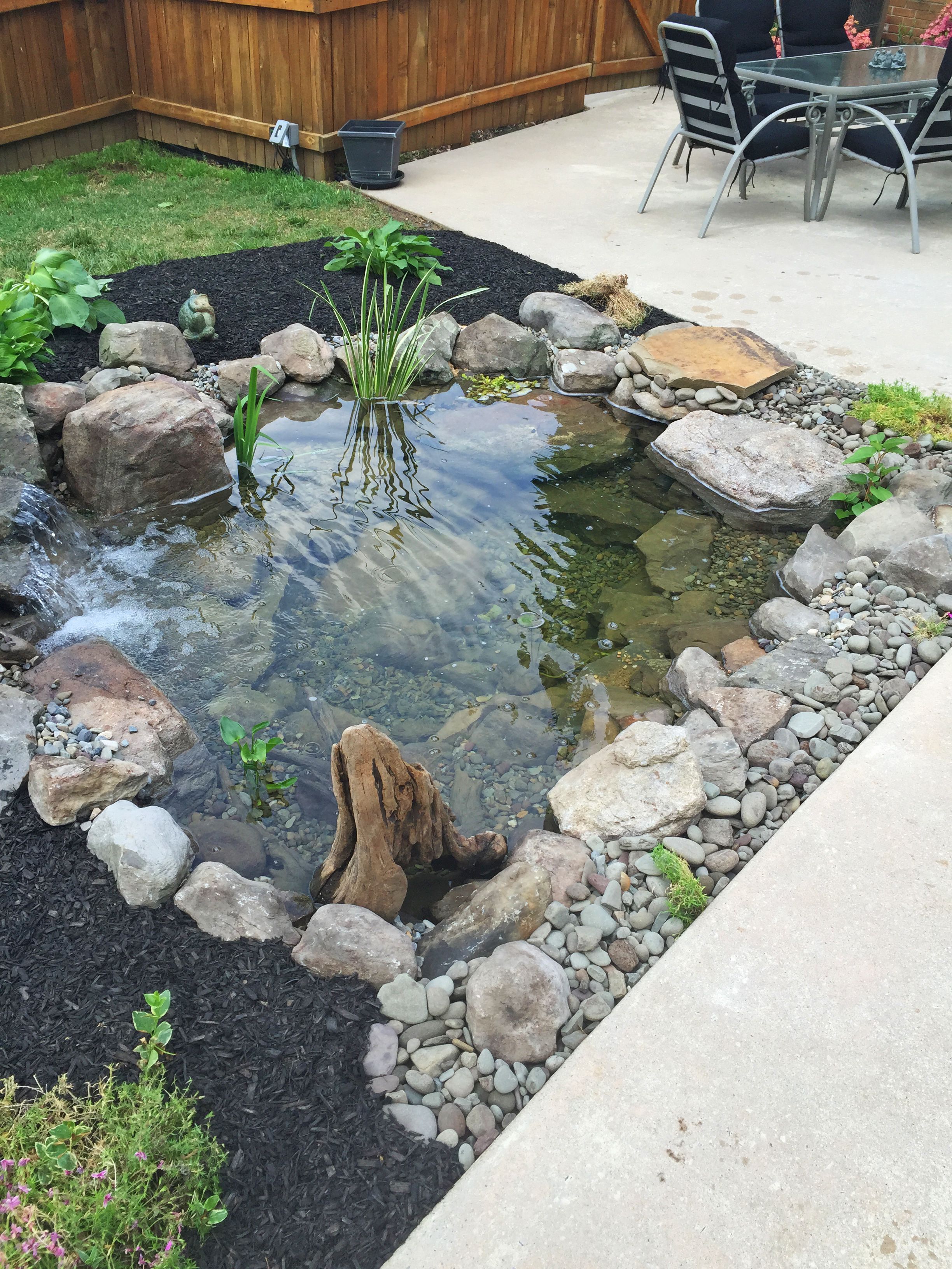 backyard fish pond waterfall koi water garden waterscapes water features aquascapes lancaster pa