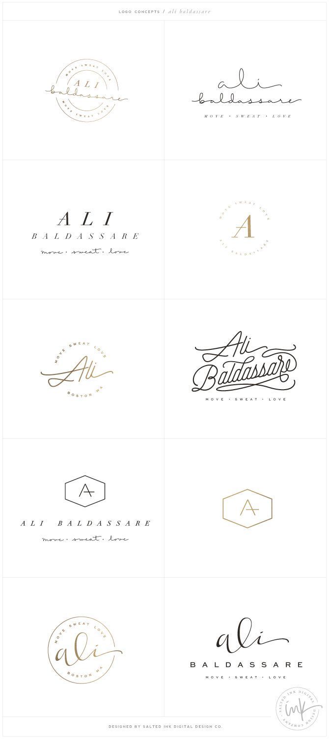 Brand Launch: Ali Baldassare by Salted Ink – Fitness Brand Design – www.saltedink.com – Brand Stylist
