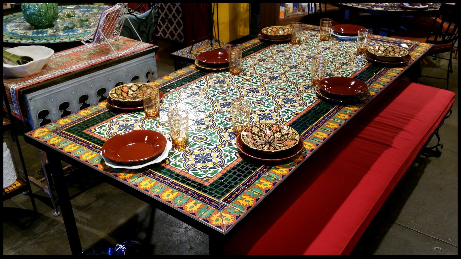 Furthur Wholesale Mosaic Dining Tables -   Awesome Mosaic Tables Ideas