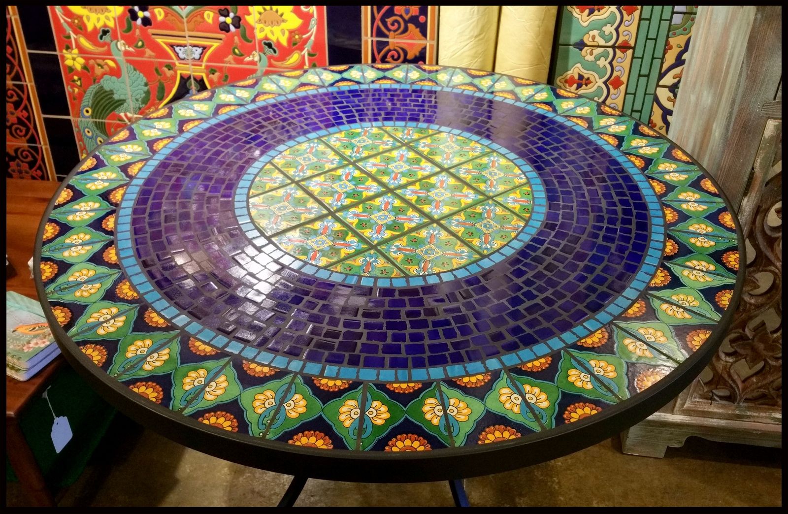 Awesome Mosaic Tables Ideas