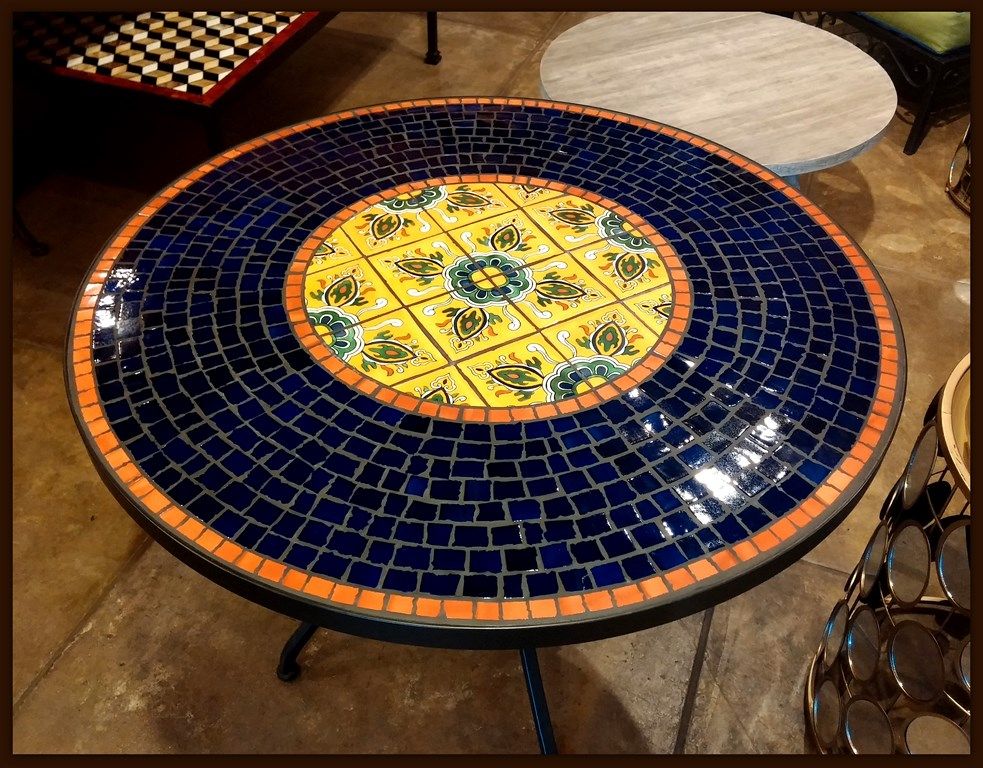 Mosaic Glass Tables -   Awesome Mosaic Tables Ideas