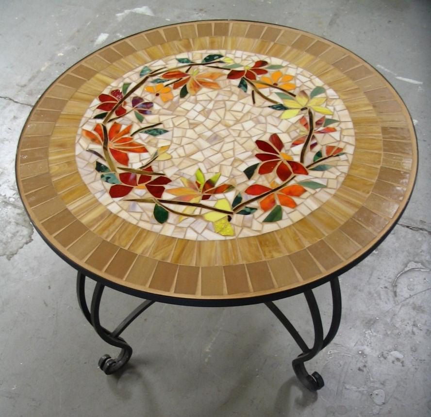 Fresh Mosaic Patio Tables -   Awesome Mosaic Tables Ideas