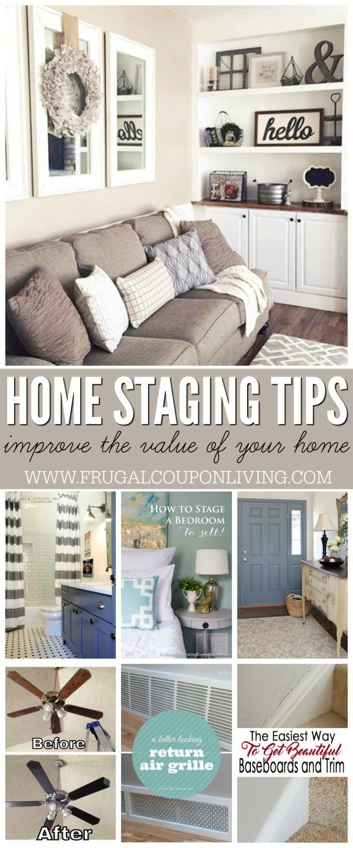 Home Staging Tips and Ideas – Improve the Value of Your Home  before a sale by highlighting your home’s strengths and