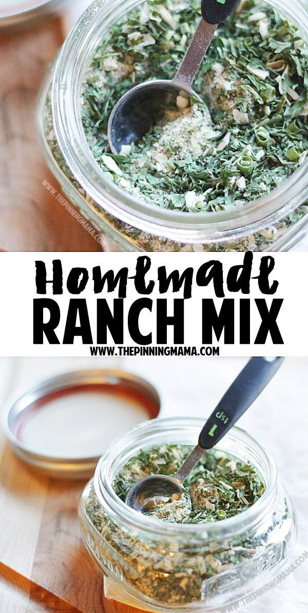 Homemade Ranch mix recipe – So good!  I use it as a marinade, dip, seasoning and put it on anything and everything! Paleo +