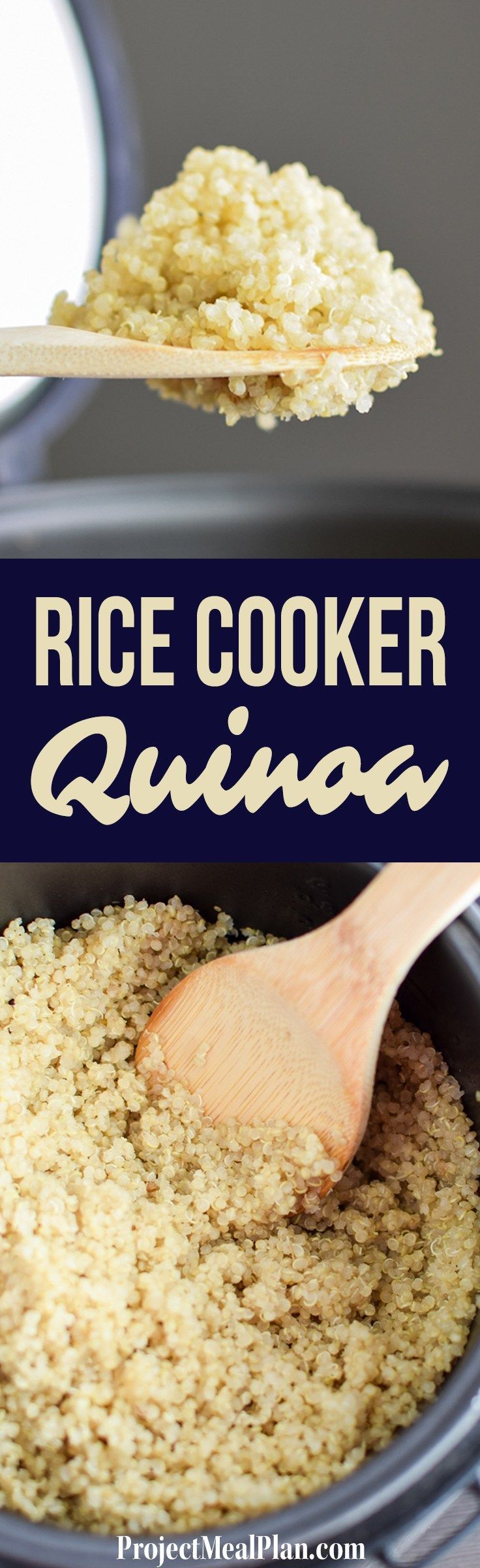 How to Cook Quinoa in the Rice Cooker – A simple explanation of how to make the EASIEST quinoa ever, in your rice cooker! –