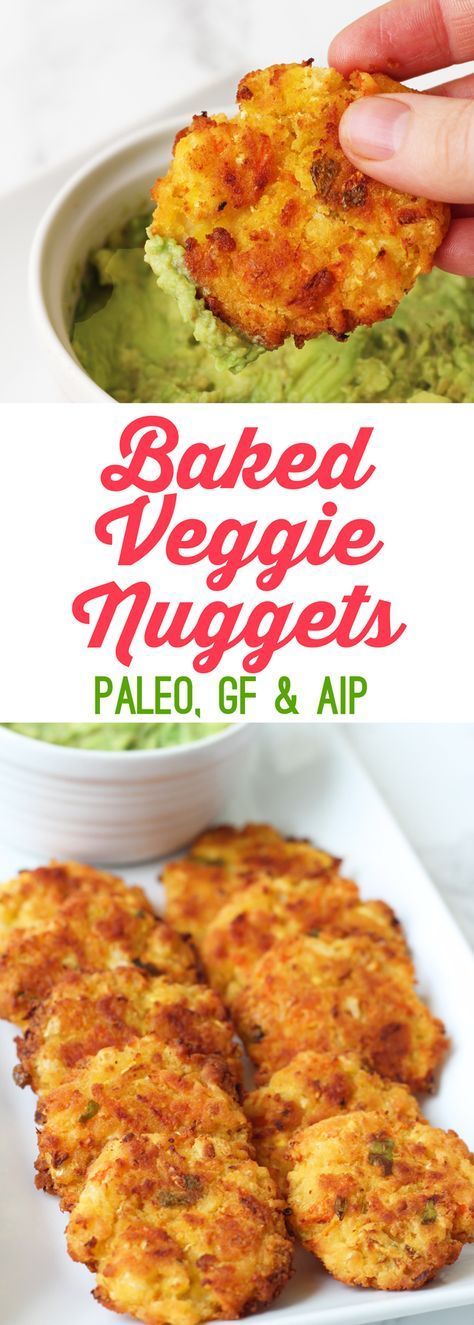 Paleo Baked Veggie Nuggets