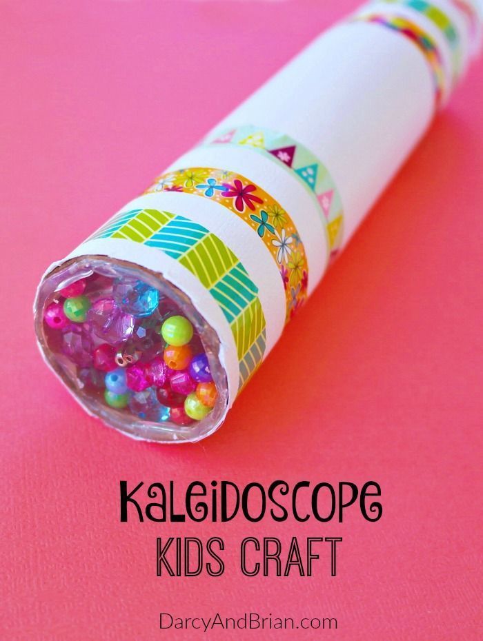 Looking for a fun kids project? Inspire creativity with this easy homemade kaleidoscope craft. Kids crafts are the perfect, low