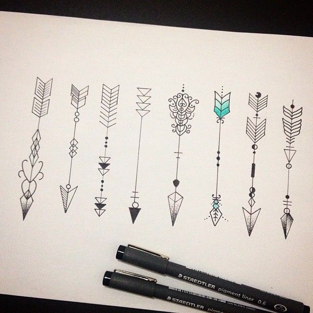 Love the idea of an arrow for a tattoo. Needs to be pulled back before going forward