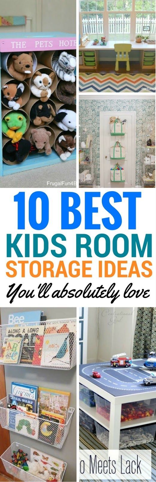 10 Kids Room Ideas And Storage Solutions For Both Girls And Boys – Cheap and cool ways to make your kids room organized and look