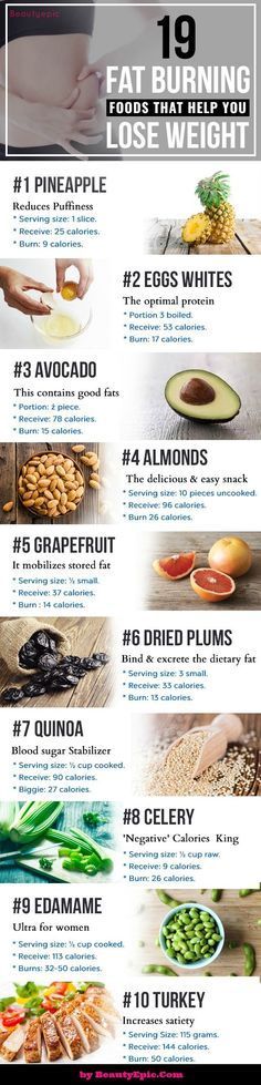 19 Super Foods That Burn Fat & Help You Lose Weight – Beauty Epic