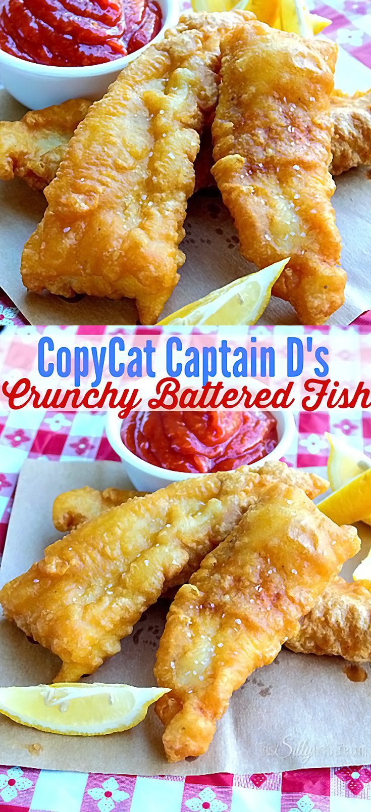Crispy battered flaky white fish that is moist inside, I don’t know if it can get much better than this!