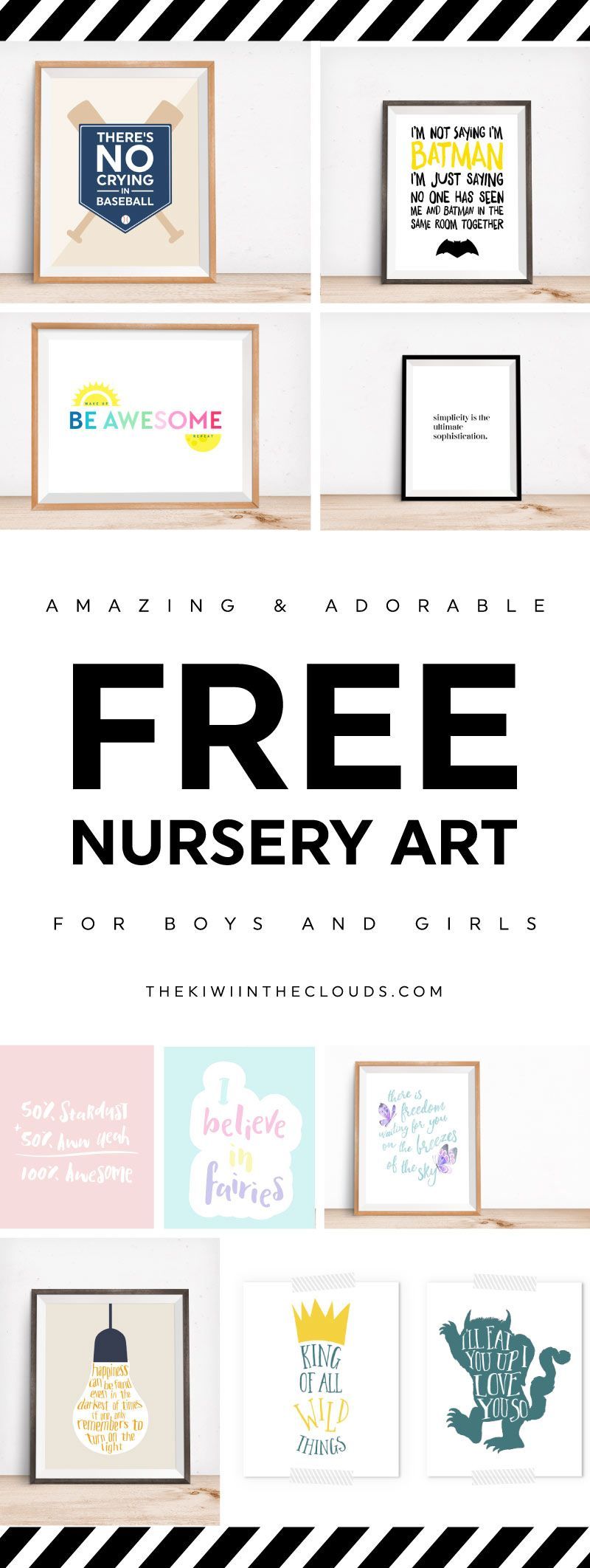 free printables for kids | nursery art | nursery themes
