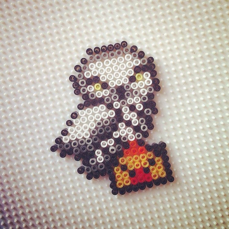 Hedwig - harry Potter hama beads by hadavedre