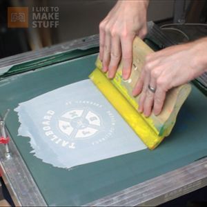 How to screen print your own t-shirts (or anything)