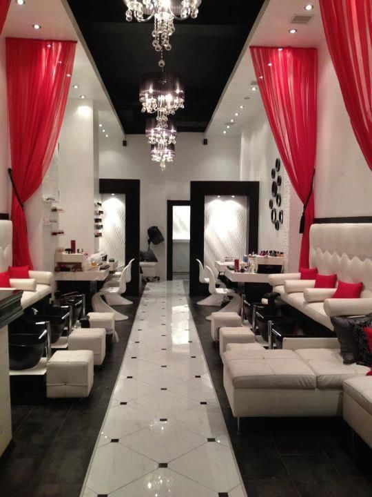 If there was to ever be a full on Rumour Has It Nail Salon, this is what it would look like @Jenn L Tondreau