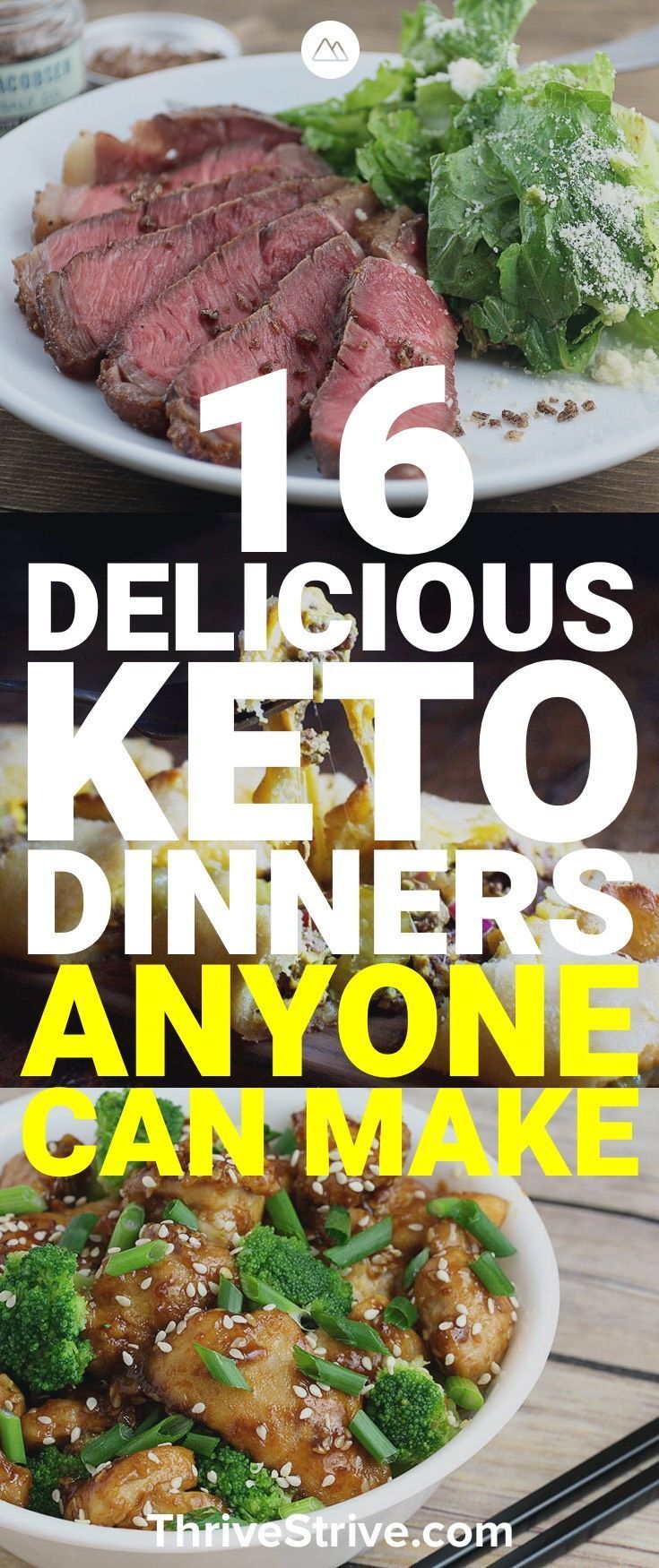 Looking for keto dinners that you can easily prepare? Here are 16 awesome low carb dinners to help you stay on track with the